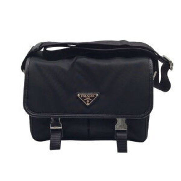 PRADA Re Nylon Shoulder Bag Black - Picture 1 of 7